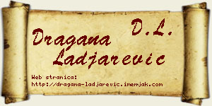Dragana Lađarević vizit kartica